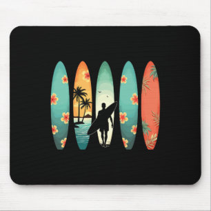 Surfer Strand Surfen Hawaiianischer Surfer Lustige Mousepad