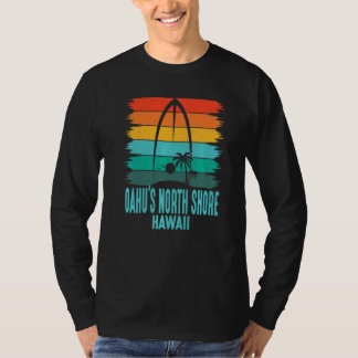 Surfer Surf Board Oahu's North Shore Surfboarder S T-Shirt
