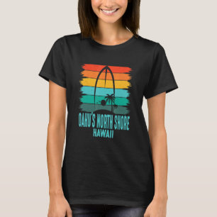 Surfer Surfbrett Oahu's North Shore Surfboarder S T-Shirt