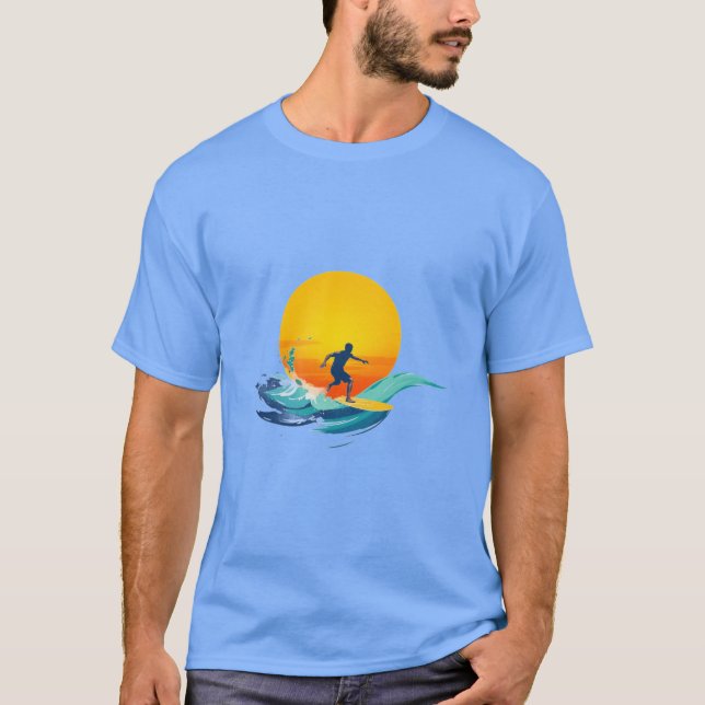 Surfer T-Shirt (Vorderseite)