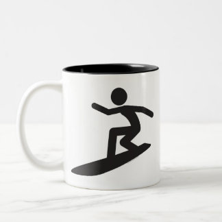 Surfer-t Zweifarbige Tasse