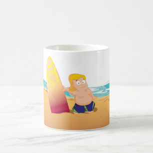 Surfer Tasse