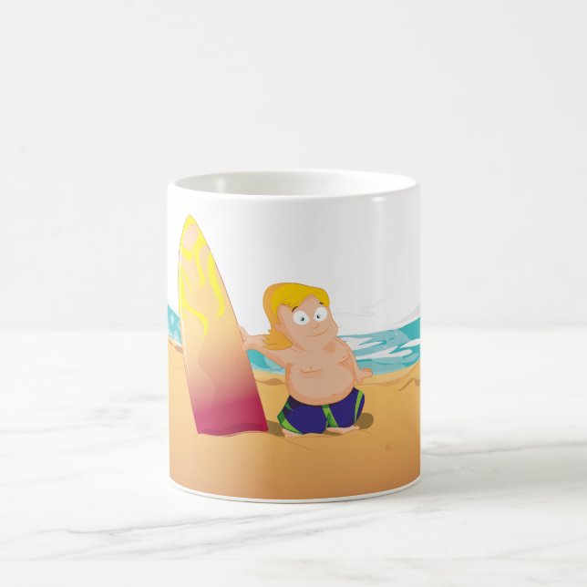 Surfer Tasse (Mittel)