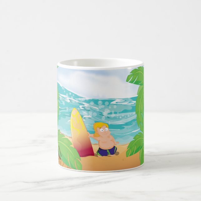Surfer Tasse (Mittel)