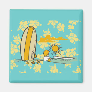 Surfer Tshirts und Geschenke Magnet