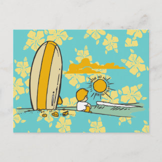 Surfer Tshirts und Geschenke Postkarte