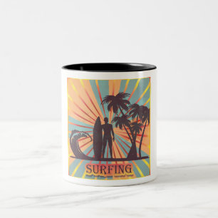 Surfer Typ Kaffee Tasse