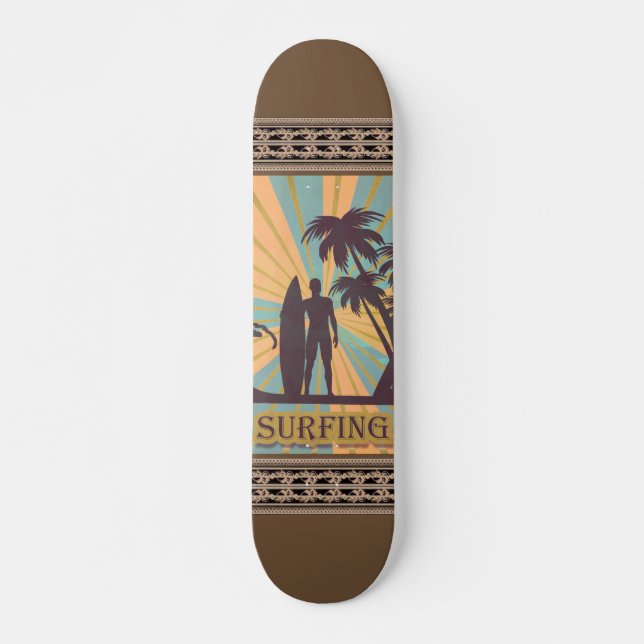 Surfer Typ Skateboard (Vorne)