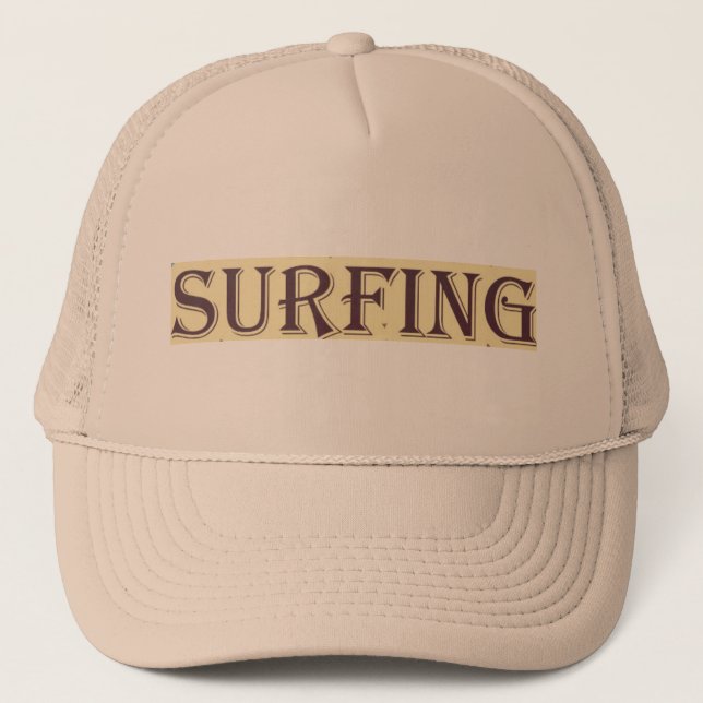 Surfer Typ Trucker Hat Truckerkappe (Vorderseite)