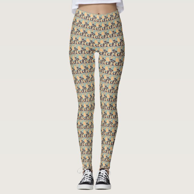 Surfer Typ Women's Legging Leggings (Vorderseite)