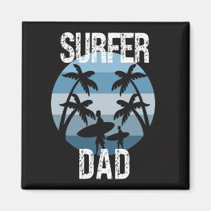 Surfer-Vater Magnet
