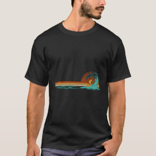 Surfer Vintag Wave Retro Surfstrand T-Shirt