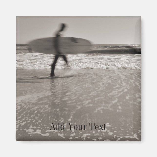 Surfer von Shirley Taylor Magnet (Vorne)