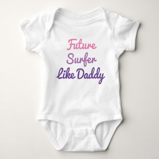 Surfer wie Daddy Baby Bodysuit Baby Strampler