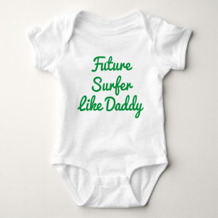 Surfer wie Daddy Baby Bodysuit Baby Strampler
