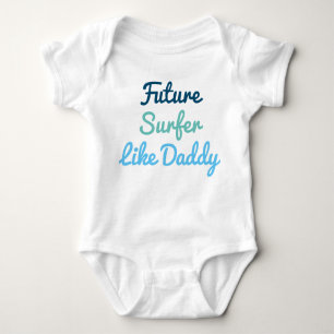 Surfer wie Daddy Baby Bodysuit Baby Strampler