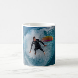 Surfer-Wipeout bei The Wedge - Tasse