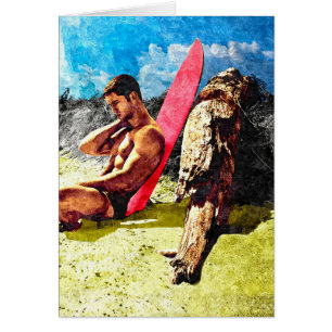 Surferboy Pastell