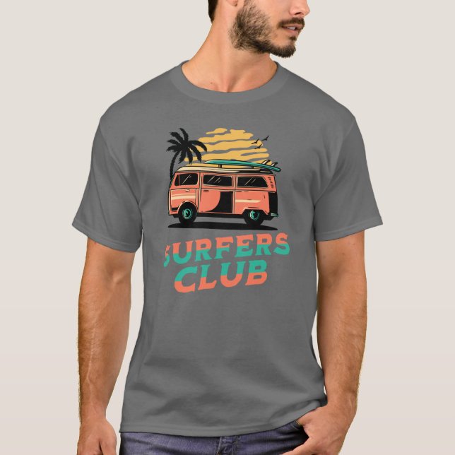 Surferclub Van T - Shirt (Vorderseite)