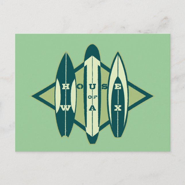 Surferhaus Postkarte (Vorderseite)