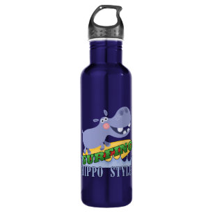 SurferHippopotamus Trinkflasche