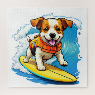 Surferhund Puzzle