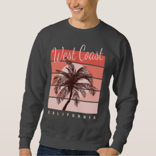 Surferparadies Westküste Kalifornien Sweatshirt