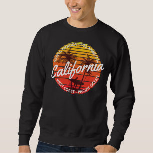 Surferparadies Westküste Kalifornien Sweatshirt