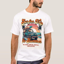 Surferreise im Sommer T-Shirt