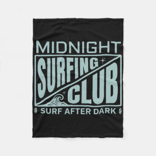 Surfers Midnight Surfing Club Surferleben Fleecedecke