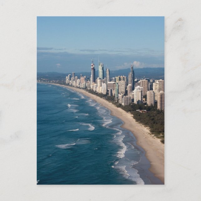 Surfers Paradis Gold Coast Queensland Australien Postkarte (Vorderseite)