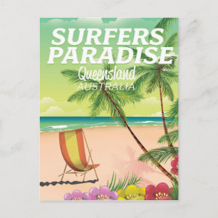 Surfers Paradise Queensland Australien Postkarte