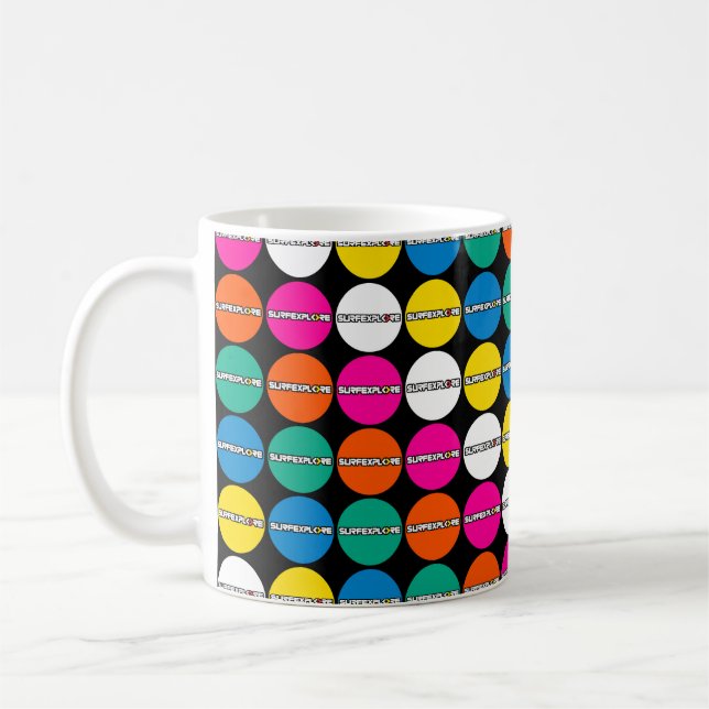 surfEXPLORE Logo Coffee Mug Kaffeetasse (Links)
