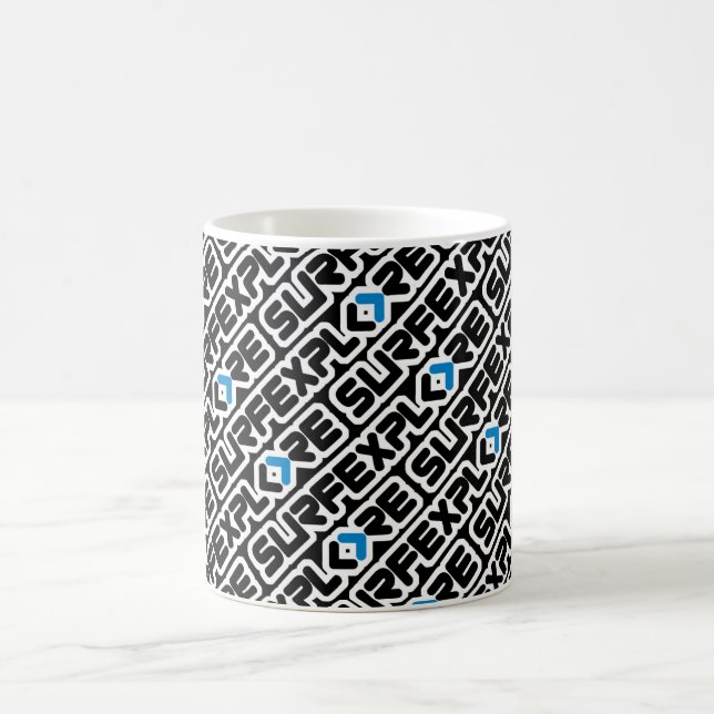 surfEXPLORE Logo Kaffeetasse (Mittel)