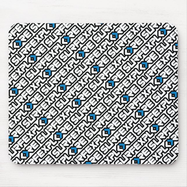 surfEXPLORE Logo-Mauspad Mousepad (Vorne)