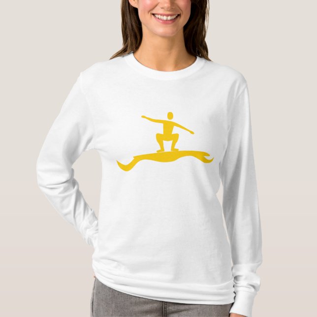 Surffigur: Amber T-Shirt (Vorderseite)