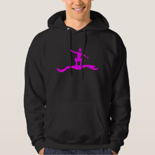 Surffigur: Magenta Hoodie