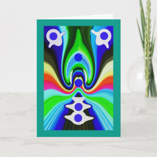 Surfgeist Feiertagskarte