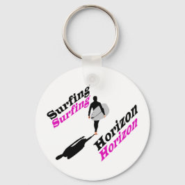 Surfhorizon-T - Shirt Schlüsselanhänger