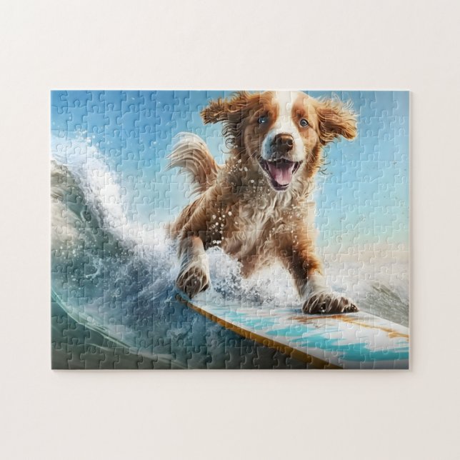 Surfhund Puzzle (Horizontal)