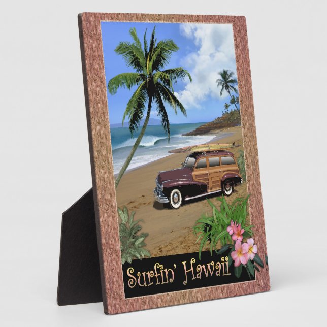 Surfin' Hawaii Fotoplatte (Seite)