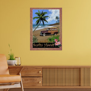 Surfin' Hawaii Poster