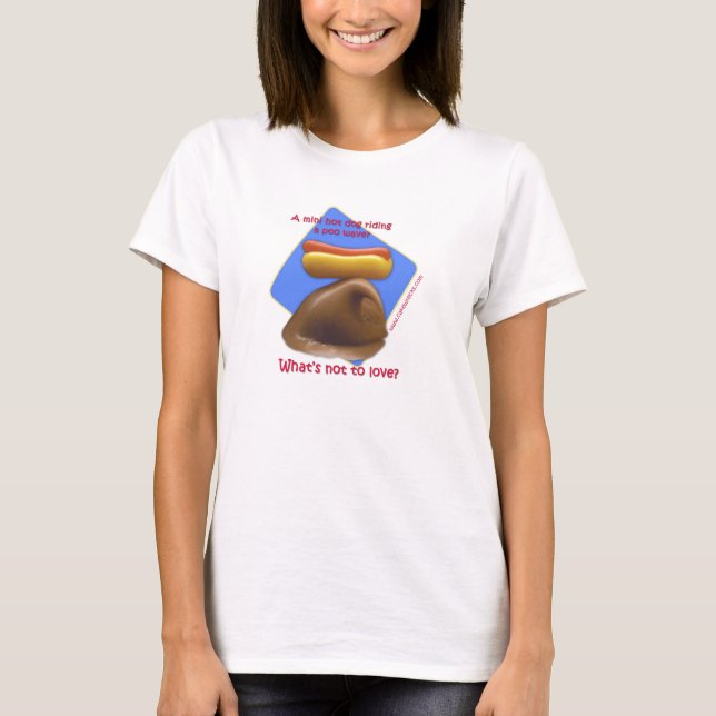 Surfin' Hot Dog T-Shirt (Vorderseite)