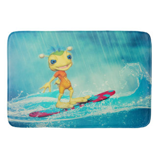 Surfing-Alien Badematte