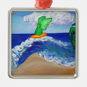 Surfing Angel Raphael Reiten Heilung Wave Ornament
