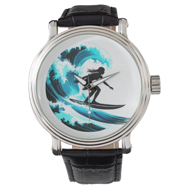 surfing armbanduhr (Vorderseite)