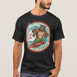 Surfing California Republic T - Shirt