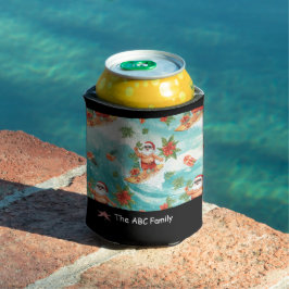 Surfing Christmas in July with SANTA CLAUS   Dosenkühler