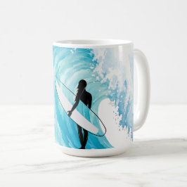 Surfing Coffee Mug Kaffeetasse