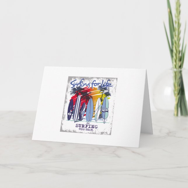 surfing for life karte (Vorderseite)